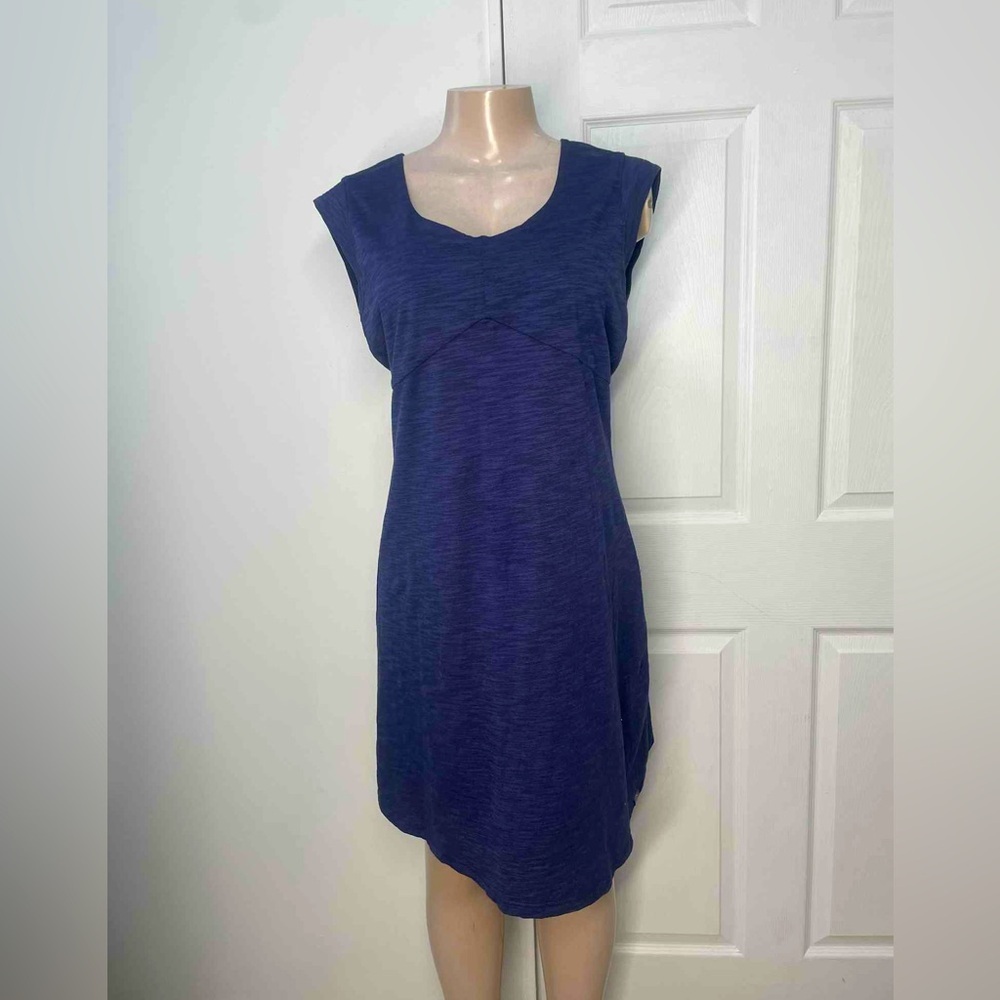 L.L. Bean Navy Sleeveless Dress